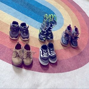 Toddler Boy shoes !! Vans, Nike, Carters !